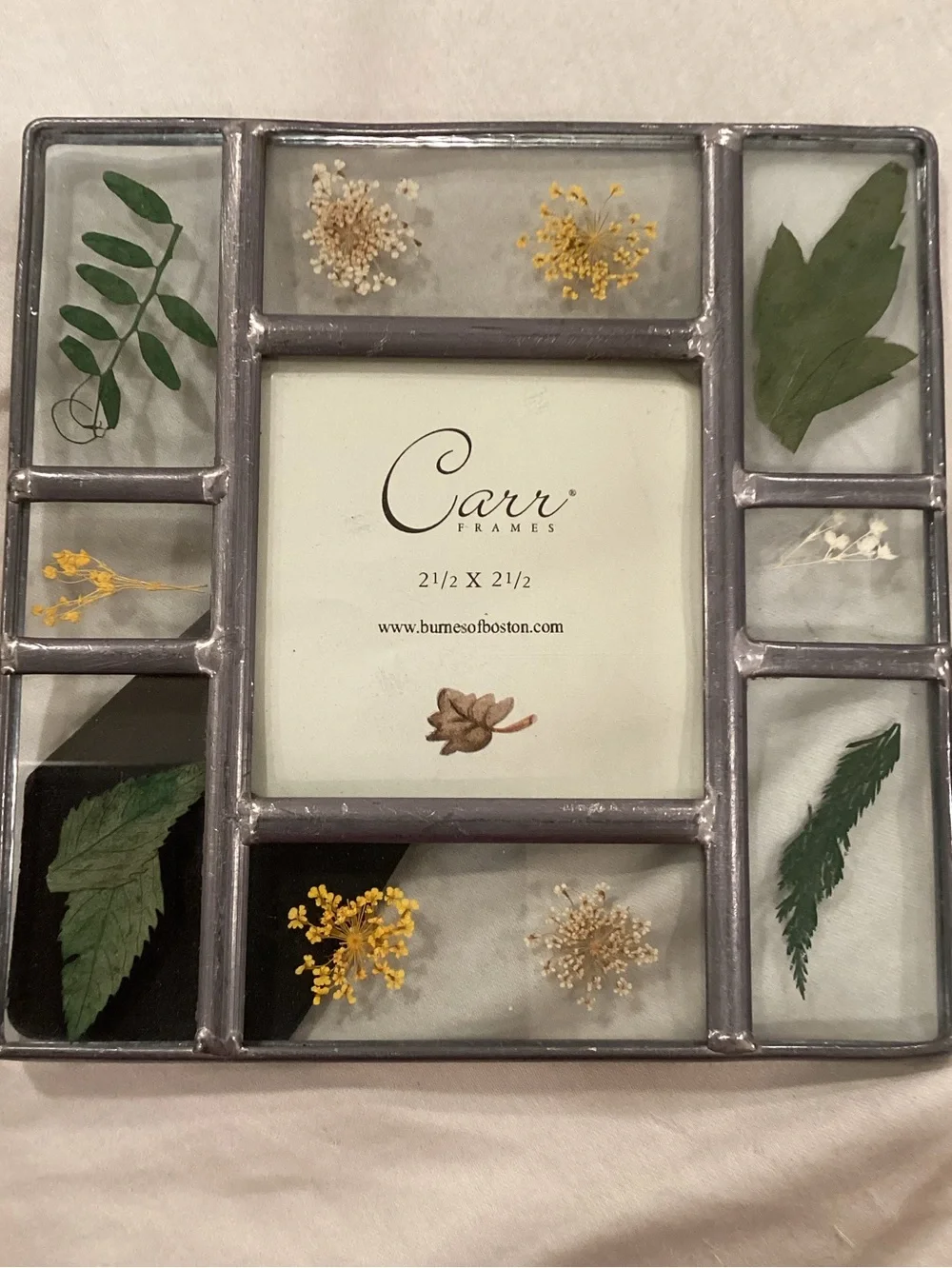Multi-Opening Silver Glass Picture Frame